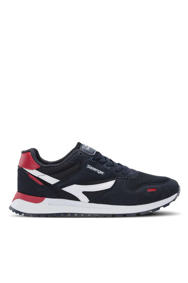 Slazenger OPTIMAX I Erkek Lacivert / Kırmızı Günlük Spor Ayakkabısı - 1 Alana 1 Bedava