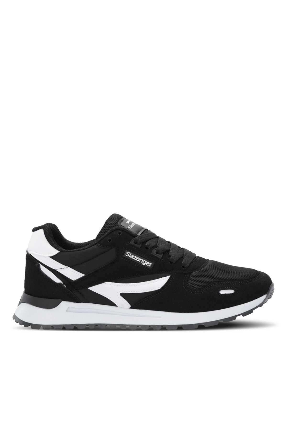 Slazenger OPTIMAX I Erkek  Siyah / Beyaz Günlük Spor Ayakkabısı