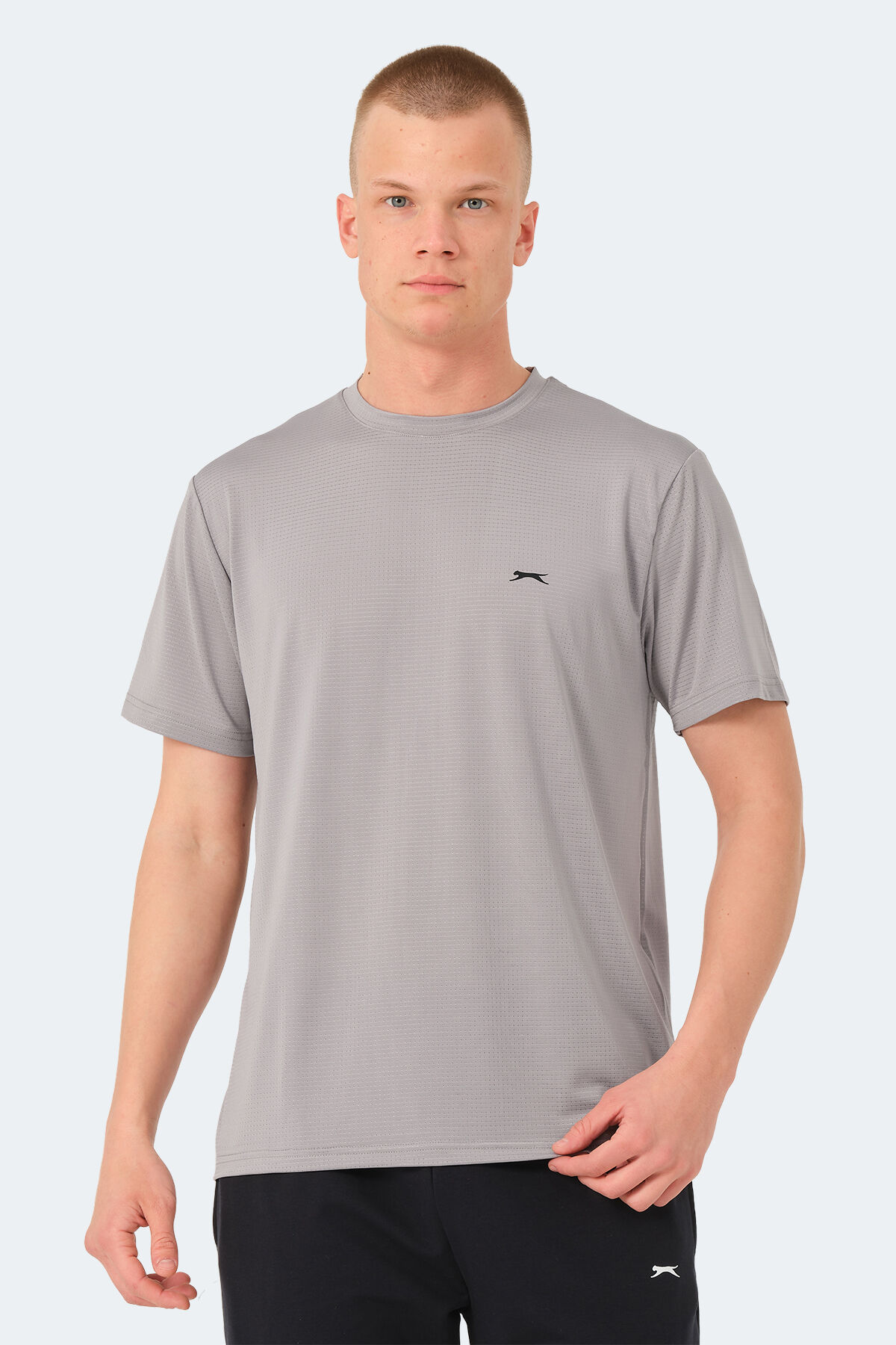Slazenger OSWIN IN Erkek  Gri Tişört