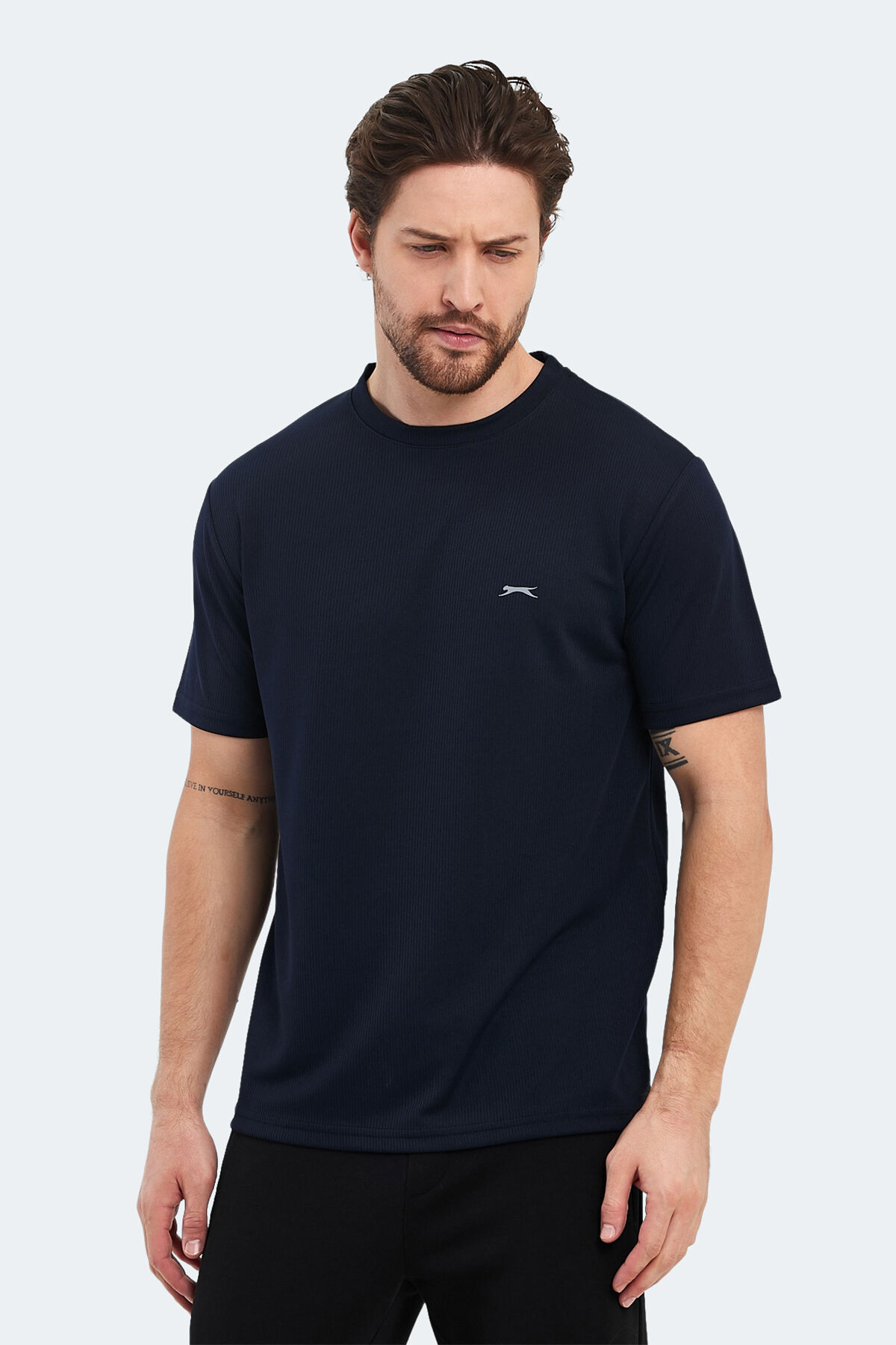 Slazenger OTAR I Erkek  Lacivert Tişört