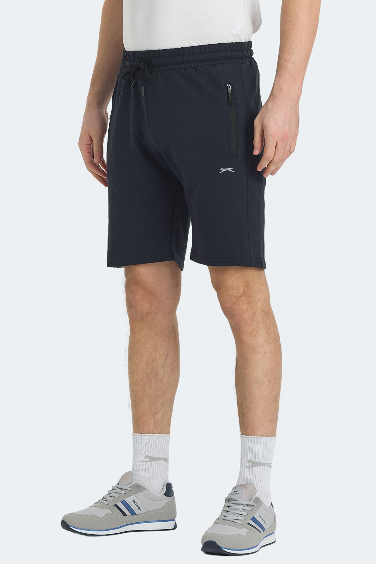 Slazenger OVER IN Erkek Cepli Lacivert Şort