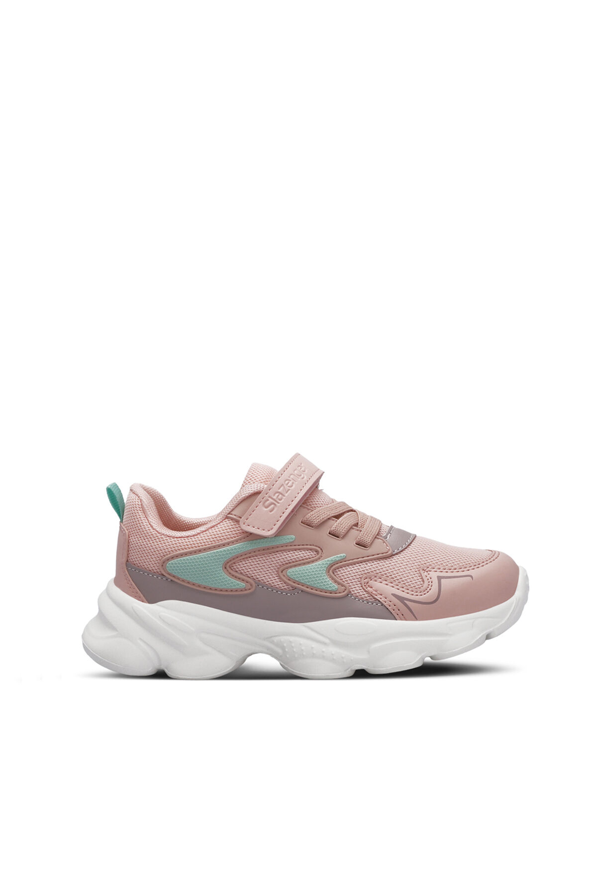 Slazenger PARIS Kız Çocuk Cırt Cırtlı Pembe Sneaker