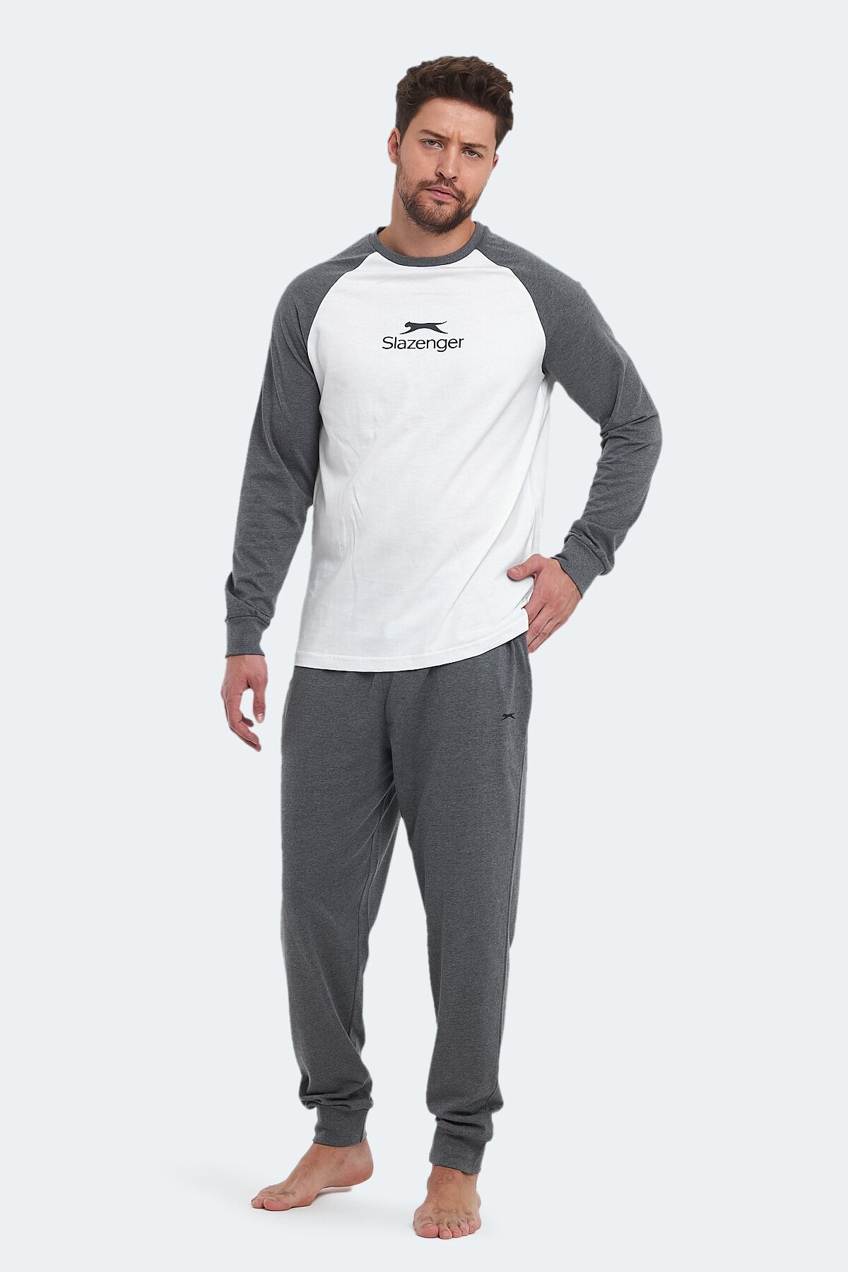 Slazenger PASCUAL IN Erkek  Beyaz Pijama