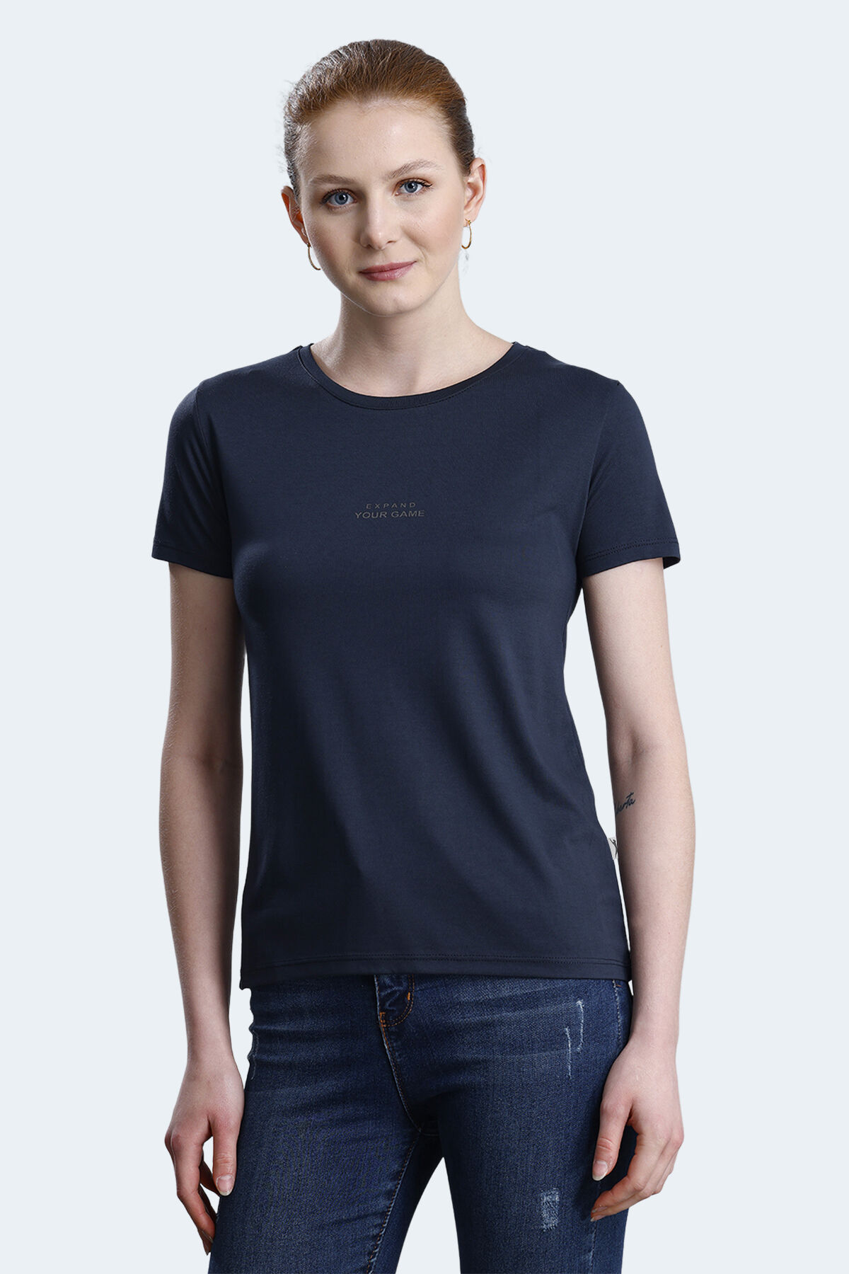 Slazenger PAYTONS Kadın  Koyu Gri Tişört