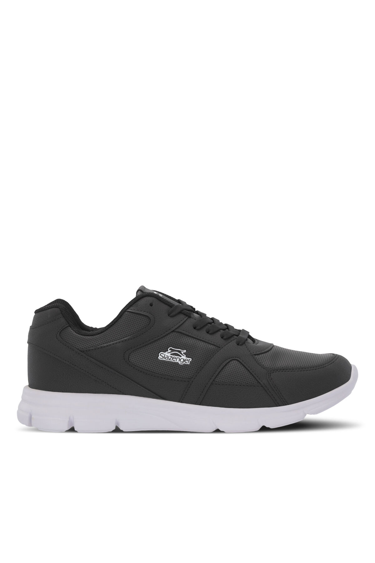 Slazenger PERA Büyük Beden Erkek  Siyah / Beyaz Sneaker