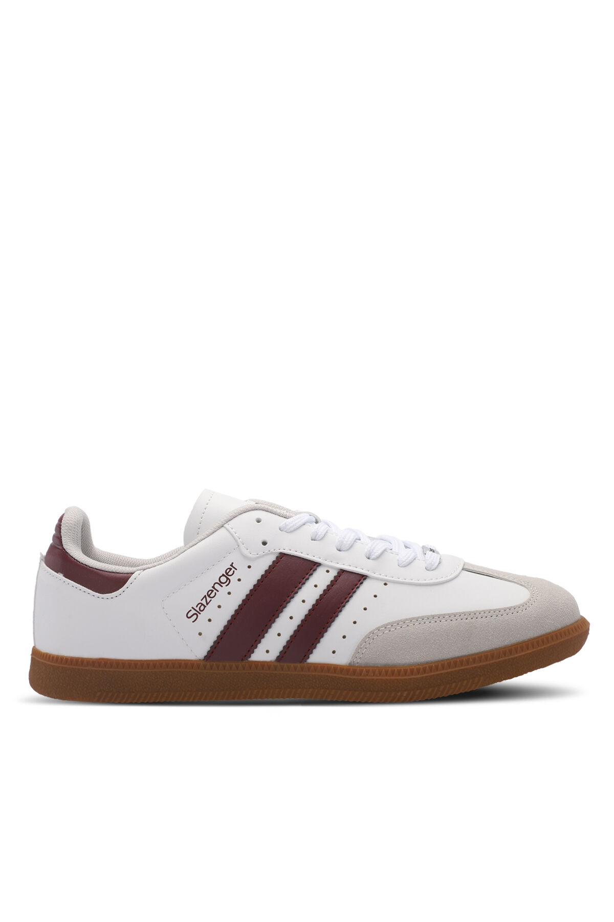 Slazenger PING Erkek  Beyaz / Bordo Günlük Spor Ayakkabısı