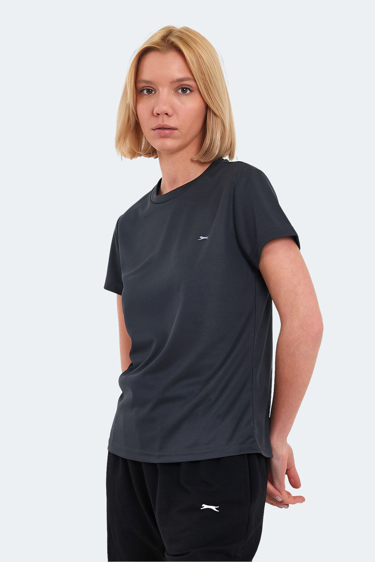 Slazenger ROCKETS Kadın  Antrasit Tişört