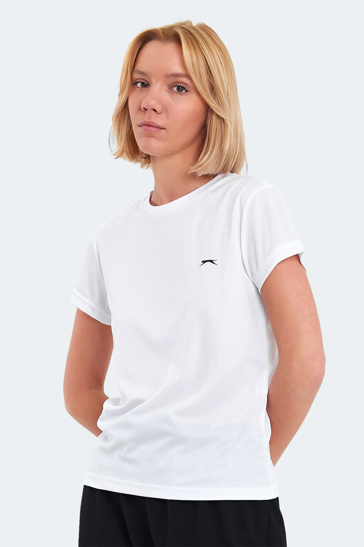 Slazenger ROCKETS Kadın  Beyaz Tişört