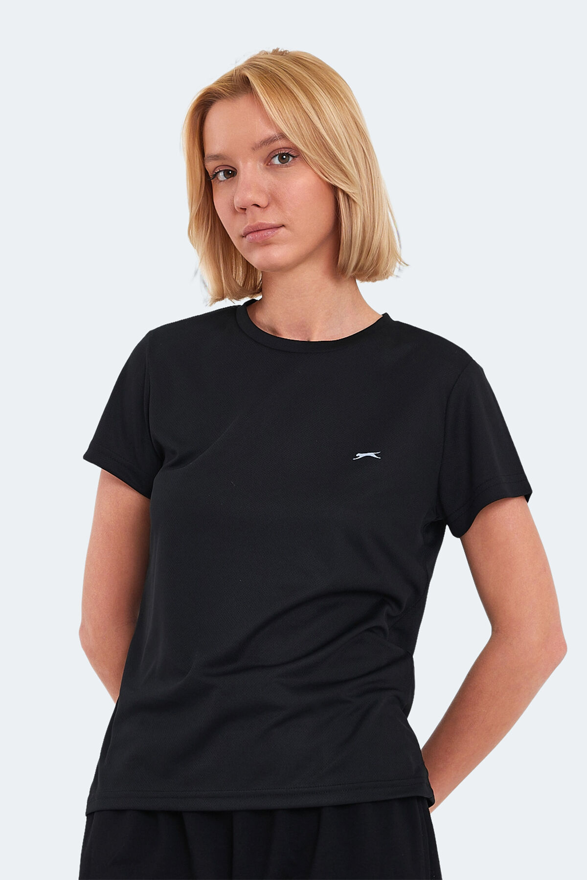 Slazenger ROCKETS Kadın  Siyah Tişört