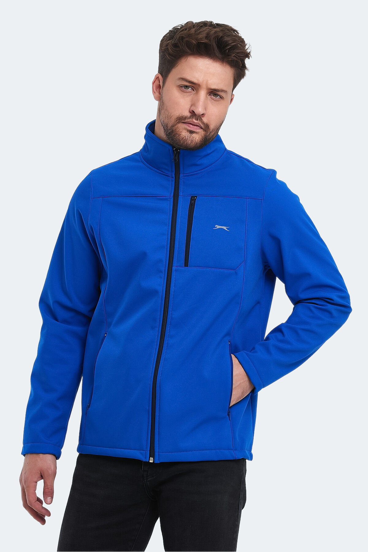 Slazenger RADOS Erkek  Saks Mavi Mont & Kaban