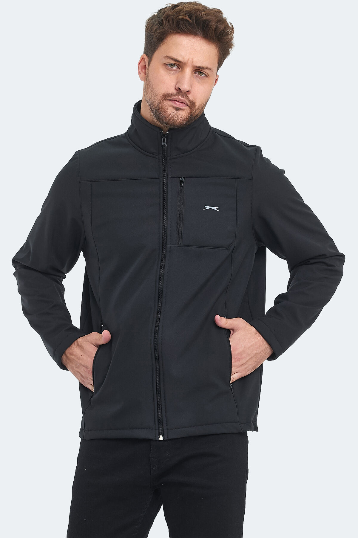 Slazenger RADOS Erkek  Siyah Mont & Kaban