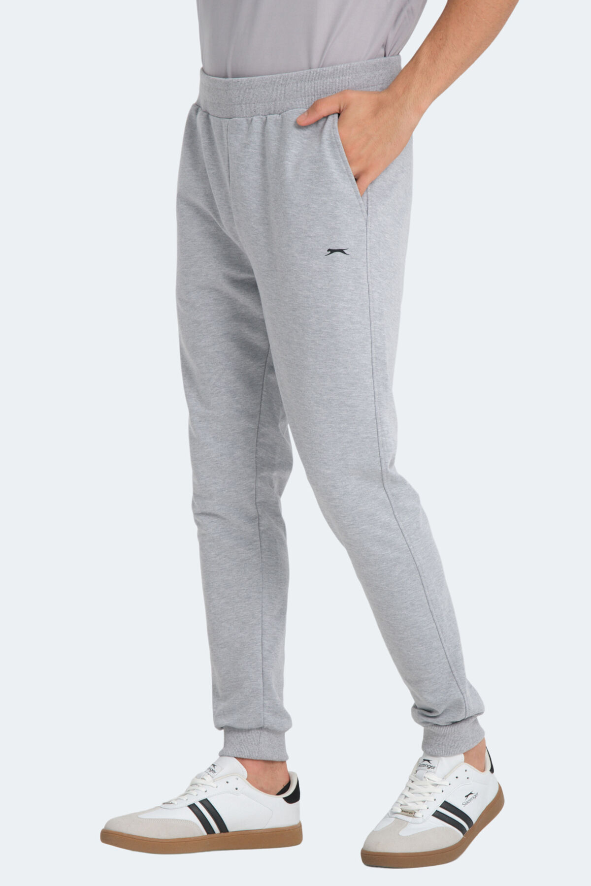 Slazenger RAIN IN Erkek Cepli Gri Eşofman Altı