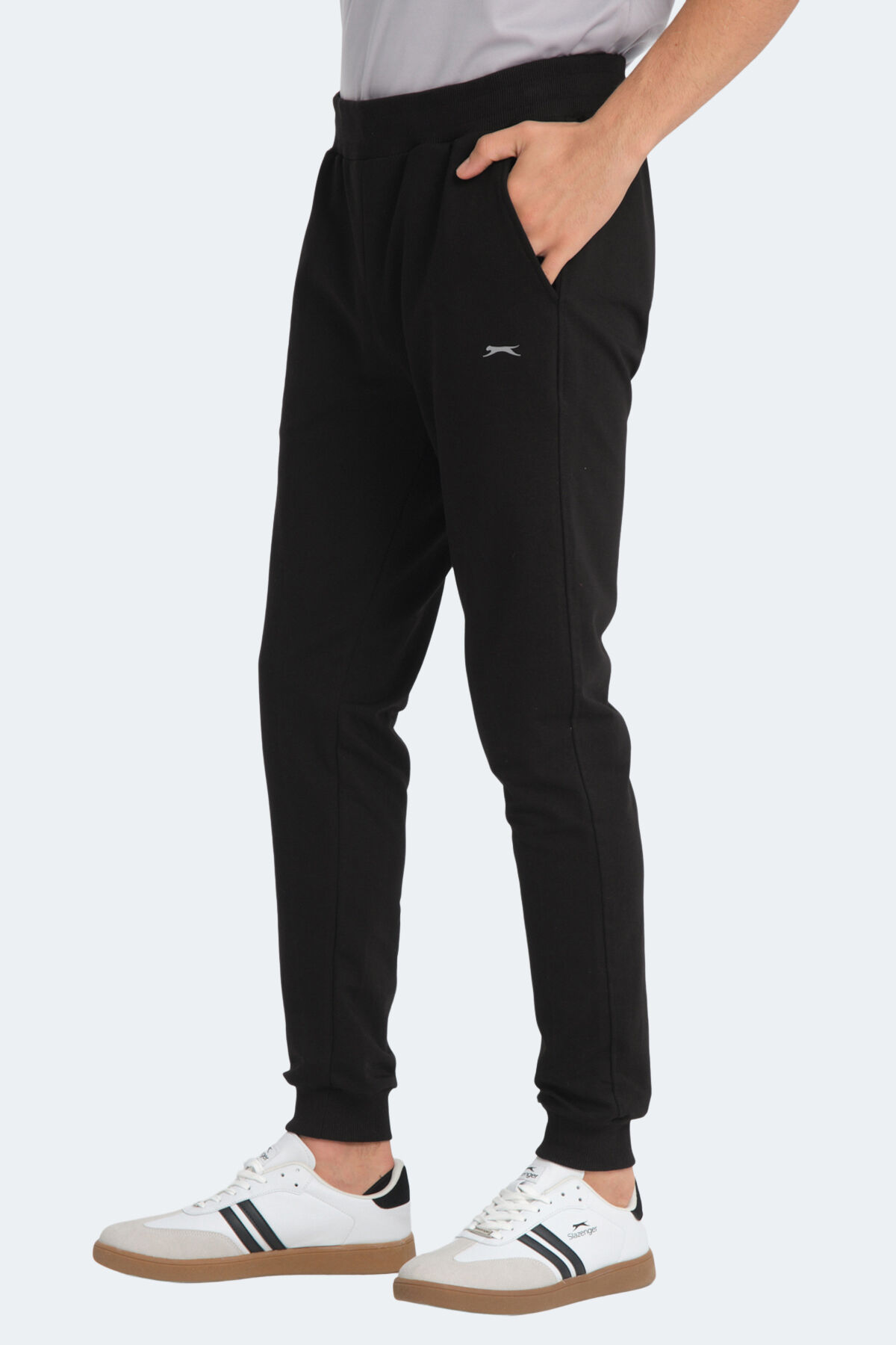 Slazenger RAIN IN Erkek Cepli Siyah Eşofman Altı