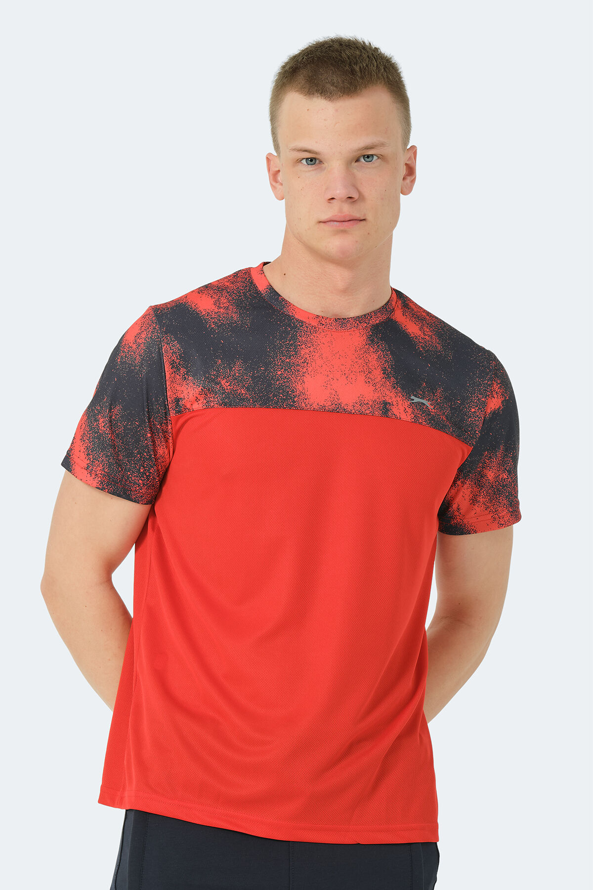 Slazenger RAINE IN Erkek  Kırmızı Tişört