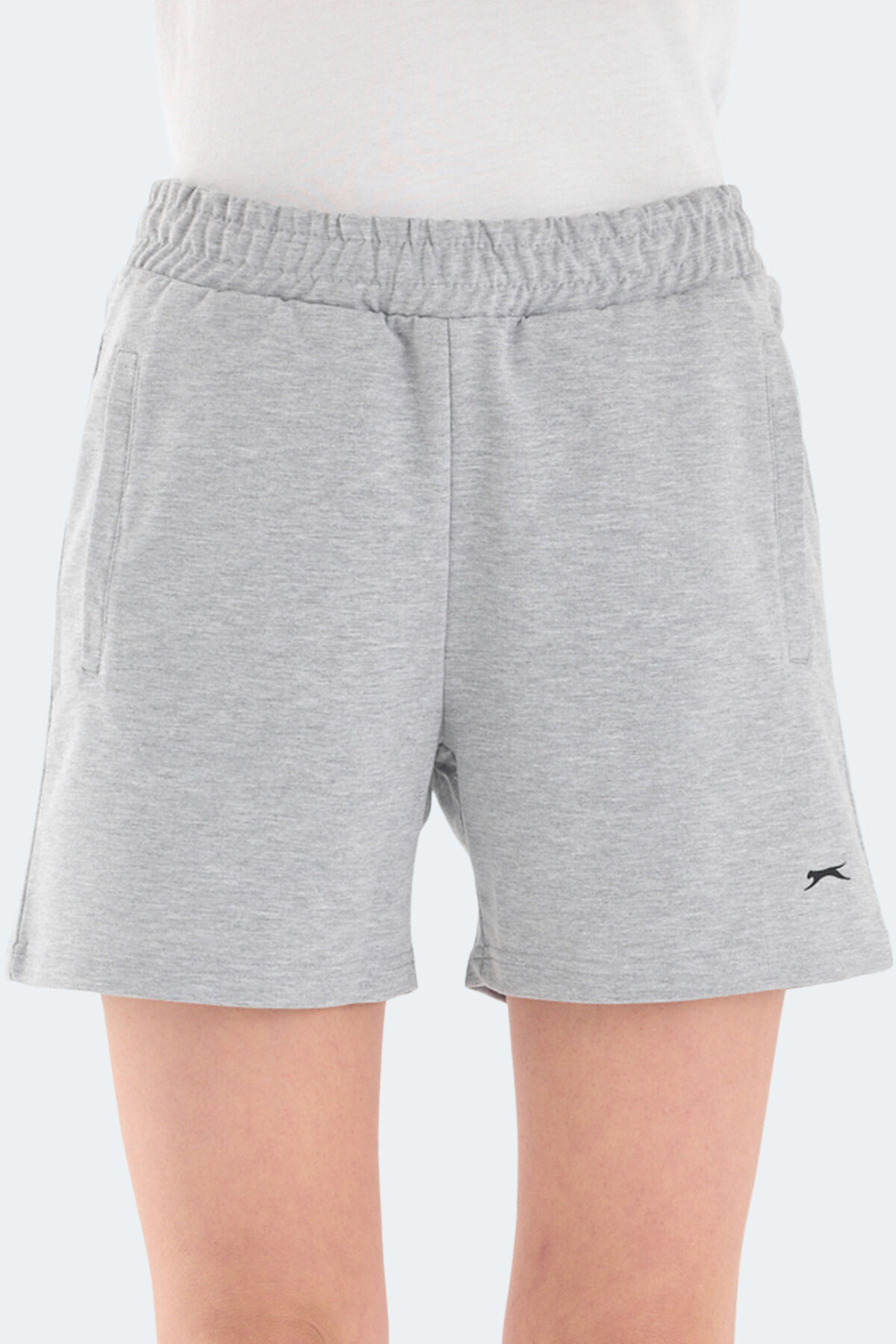 Slazenger RAMLAH I Kadın Cepli Gri Şort
