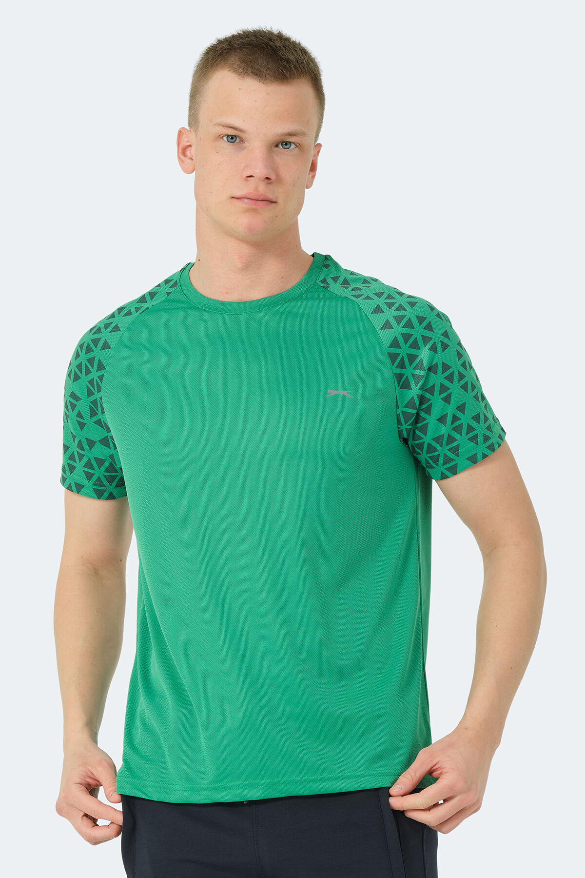 Slazenger RANKA IN Erkek  Yeşil Tişört