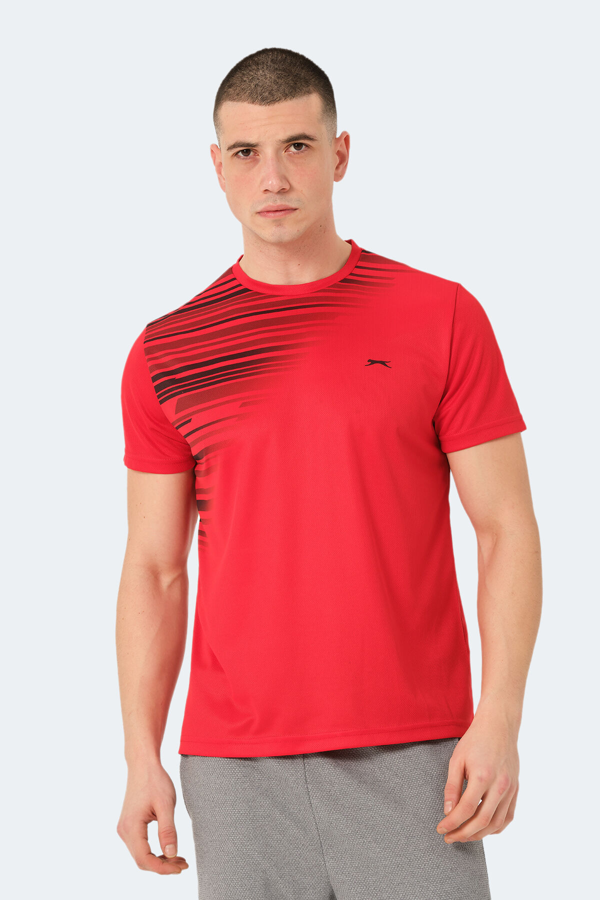 Slazenger RAVEN Erkek  Kırmızı Tişört