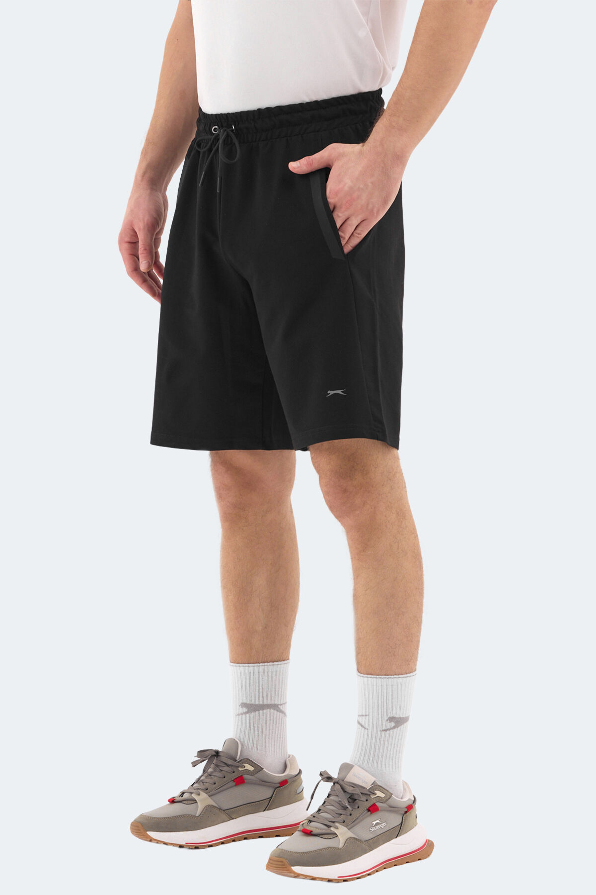 Slazenger RAYAN Erkek Cepli Siyah Şort