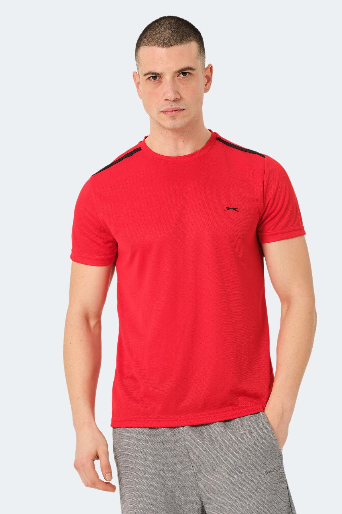 Slazenger READ IN Erkek  Kırmızı Tişört