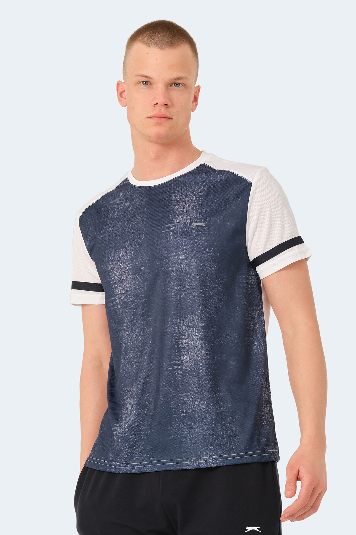 Slazenger REAL IN Erkek  Beyaz Tişört