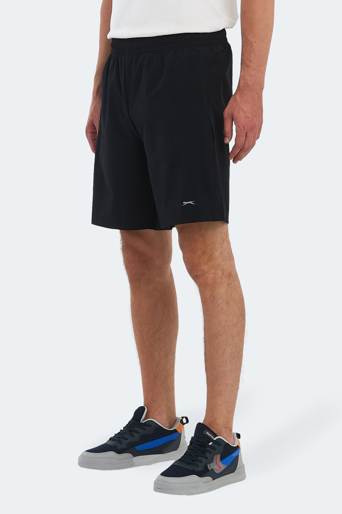 Slazenger REPORT Erkek Cepli Siyah Şort