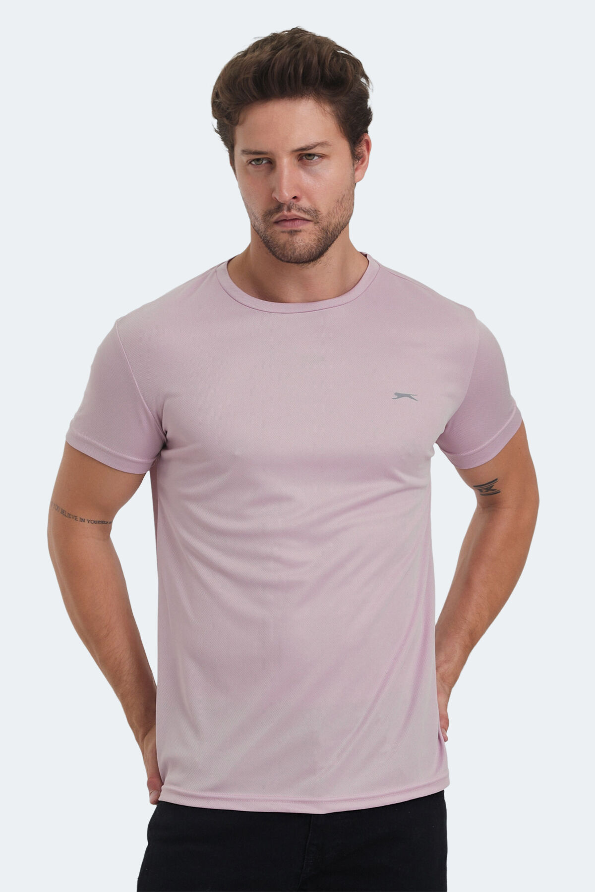 Slazenger REPUBLIC MTR Erkek  Gül Tişört