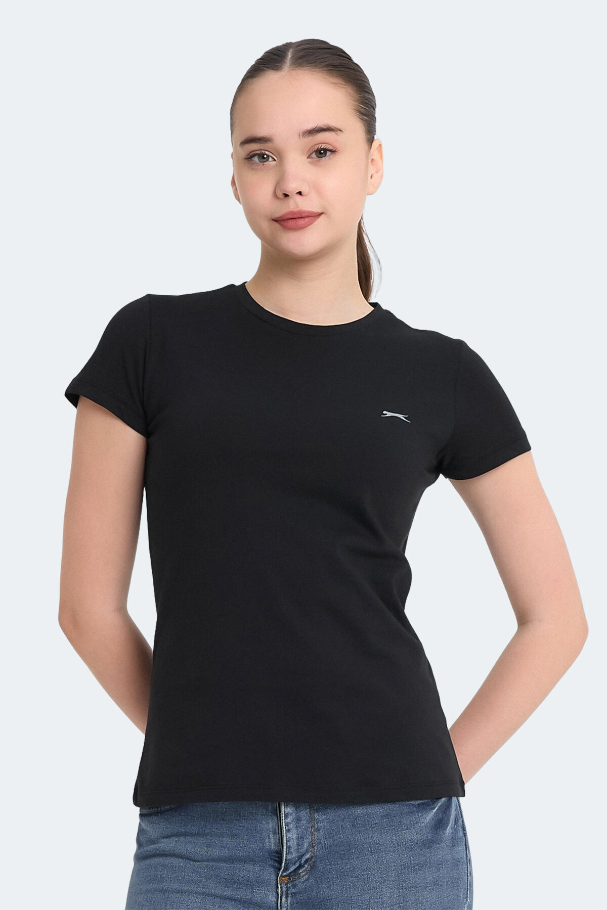 Slazenger RETO Kadın  Siyah Tişört