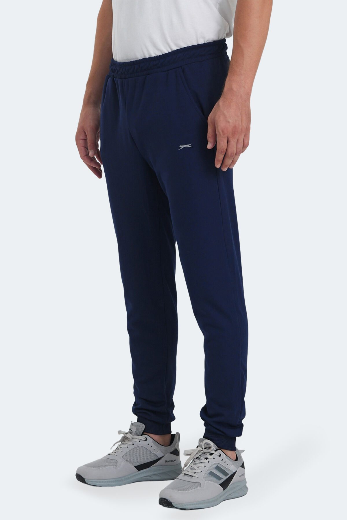 Slazenger RICHA IN Erkek Cepli Slim Fit Lacivert Eşofman Altı