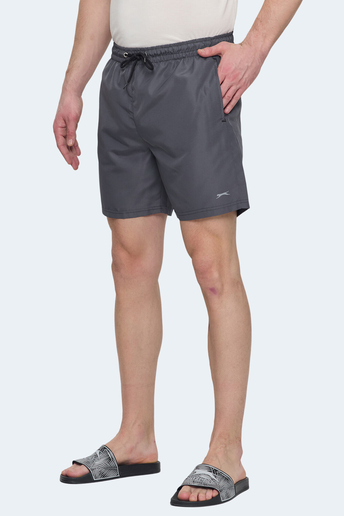 Slazenger RODOLF Erkek  Koyu Gri Mayo