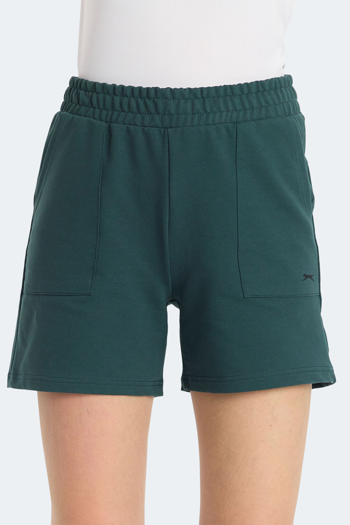Slazenger ROKO I Kadın Cepli Haki Şort