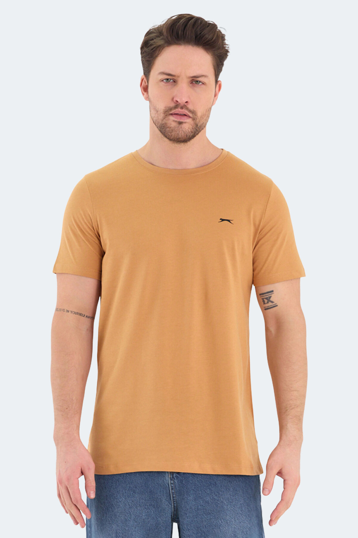 Slazenger ROSALVA Erkek  Hardal Tişört