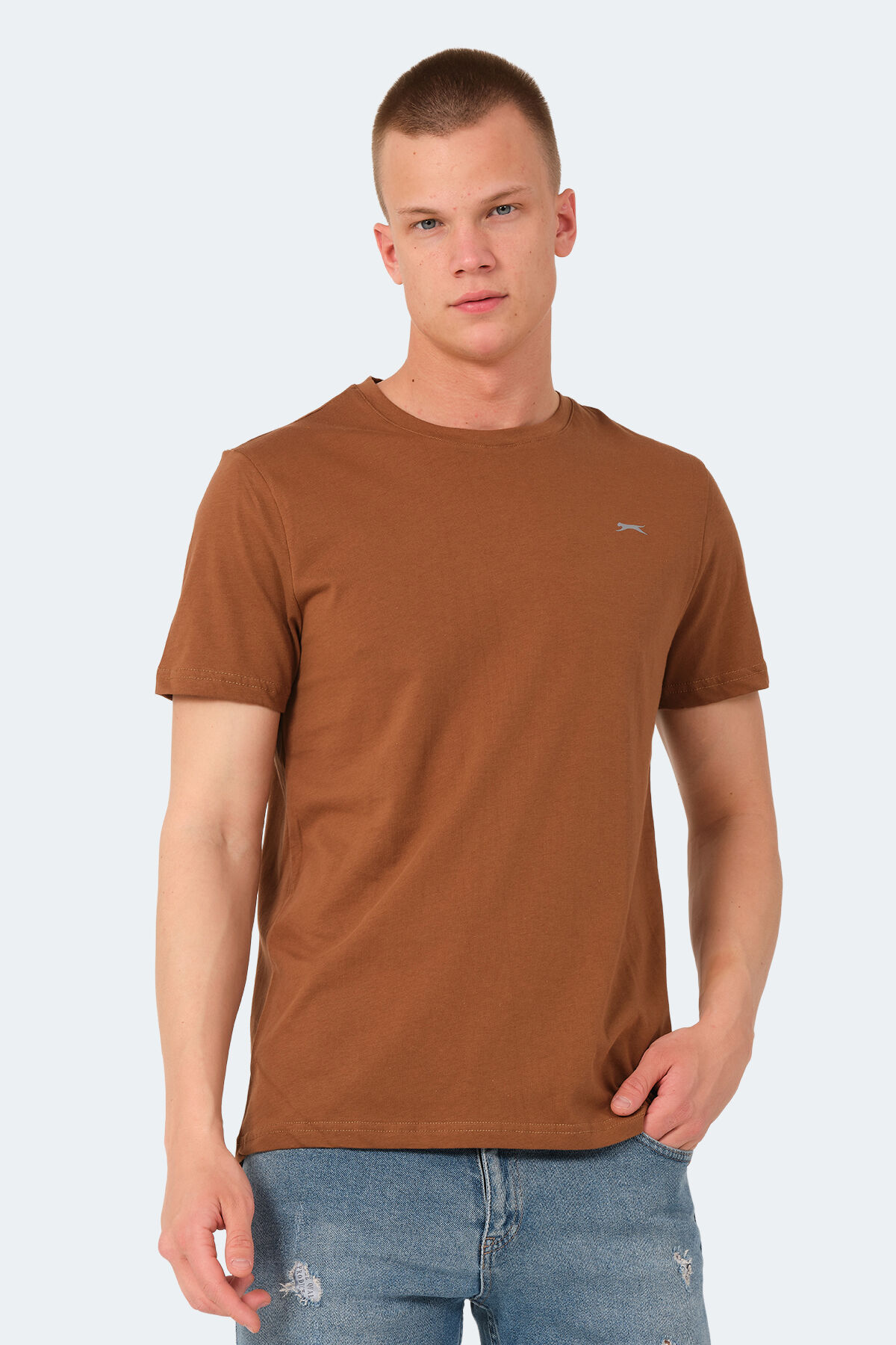 Slazenger ROSALVA Erkek  Kahve Tişört