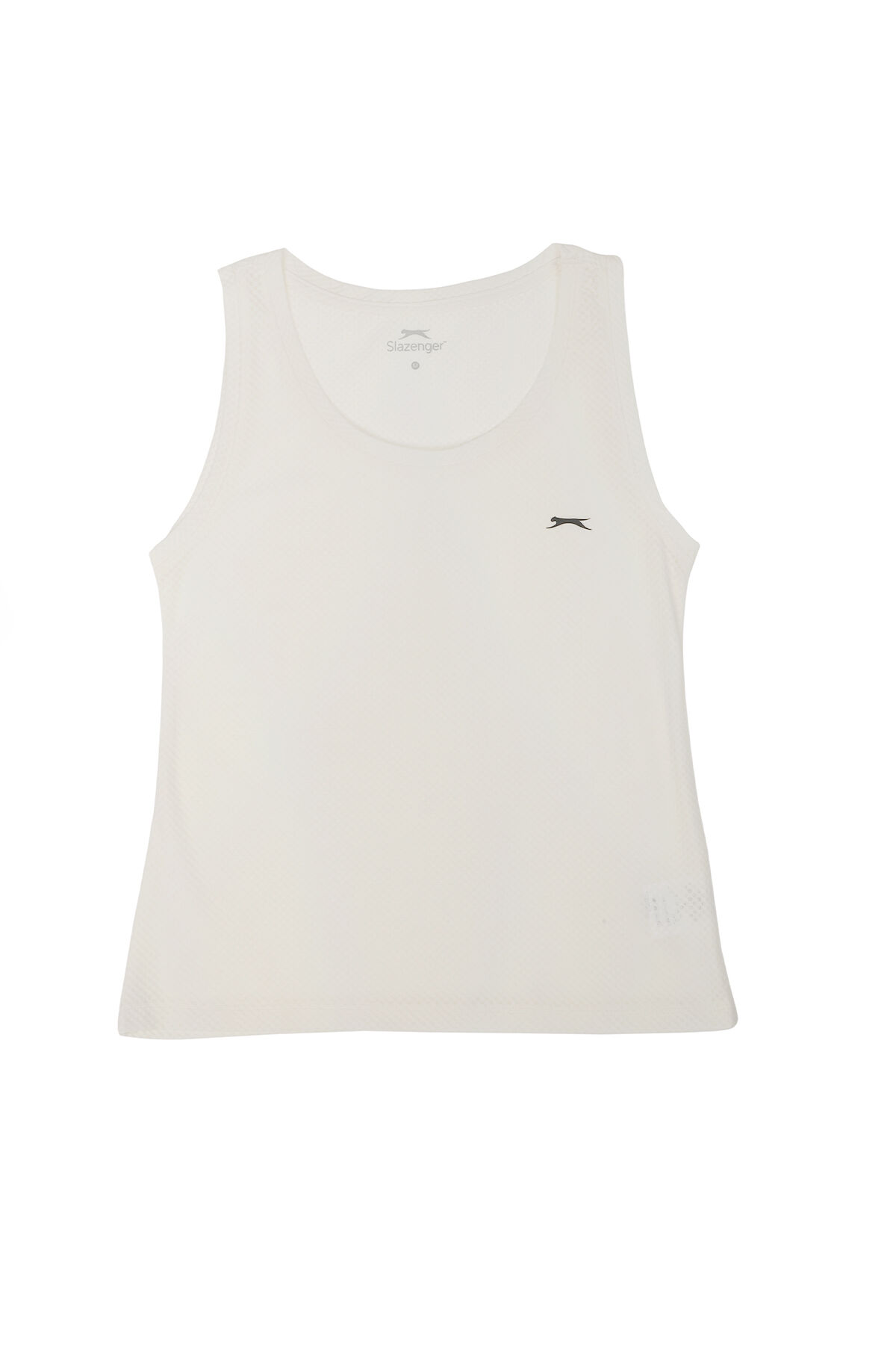 Slazenger ROZ Kadın Kolsuz Ekru Tişört