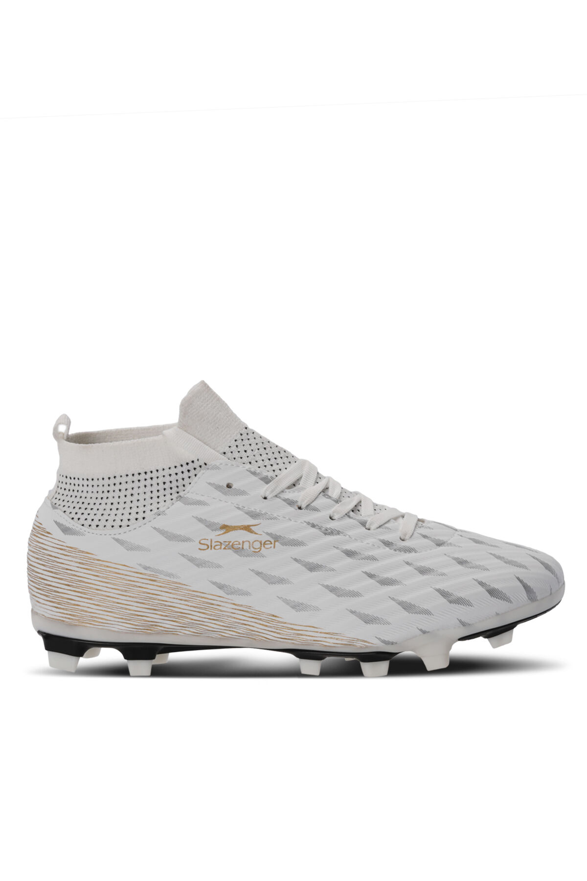 Slazenger CAMILO KR Erkek Krampon Beyaz Futbol Ayakkabısı