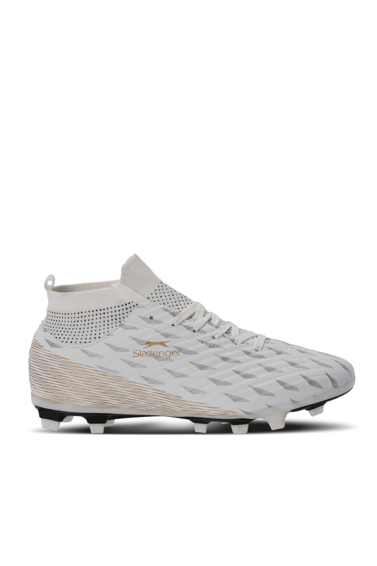 Slazenger CAMILO KR Erkek Çocuk Krampon Beyaz Futbol Ayakkabısı
