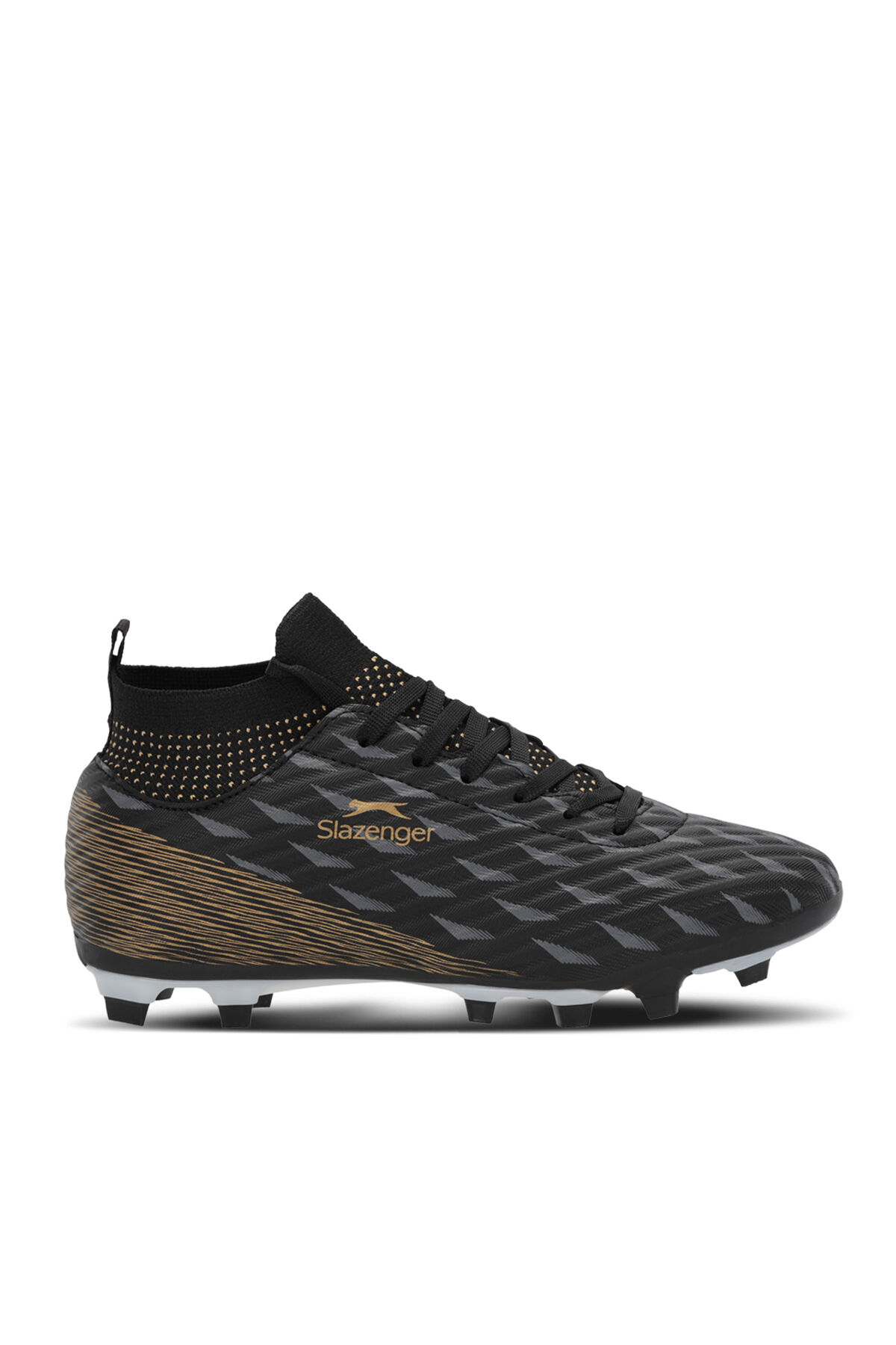 Slazenger CAMILO KR Erkek Çocuk Krampon Siyah Futbol Ayakkabısı