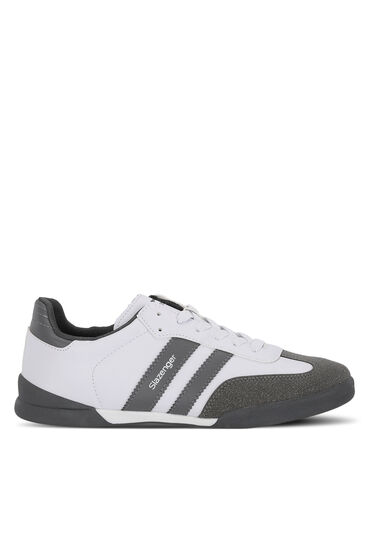 Slazenger DAKOTA I Erkek Beyaz / Füme Günlük Spor Ayakkabısı - 1 Alana 1 Bedava