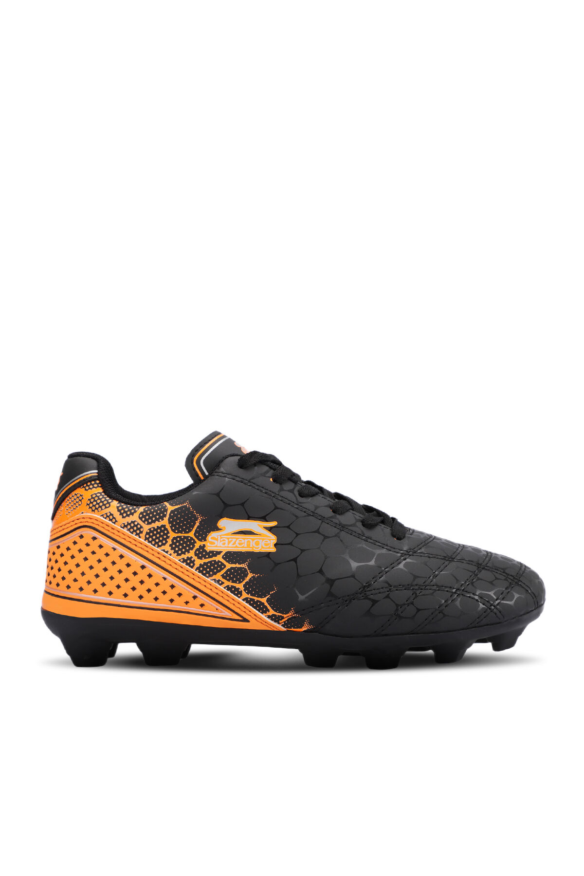 Slazenger DANGER I KRP Erkek Çocuk Krampon Siyah / Turuncu Futbol Ayakkabısı