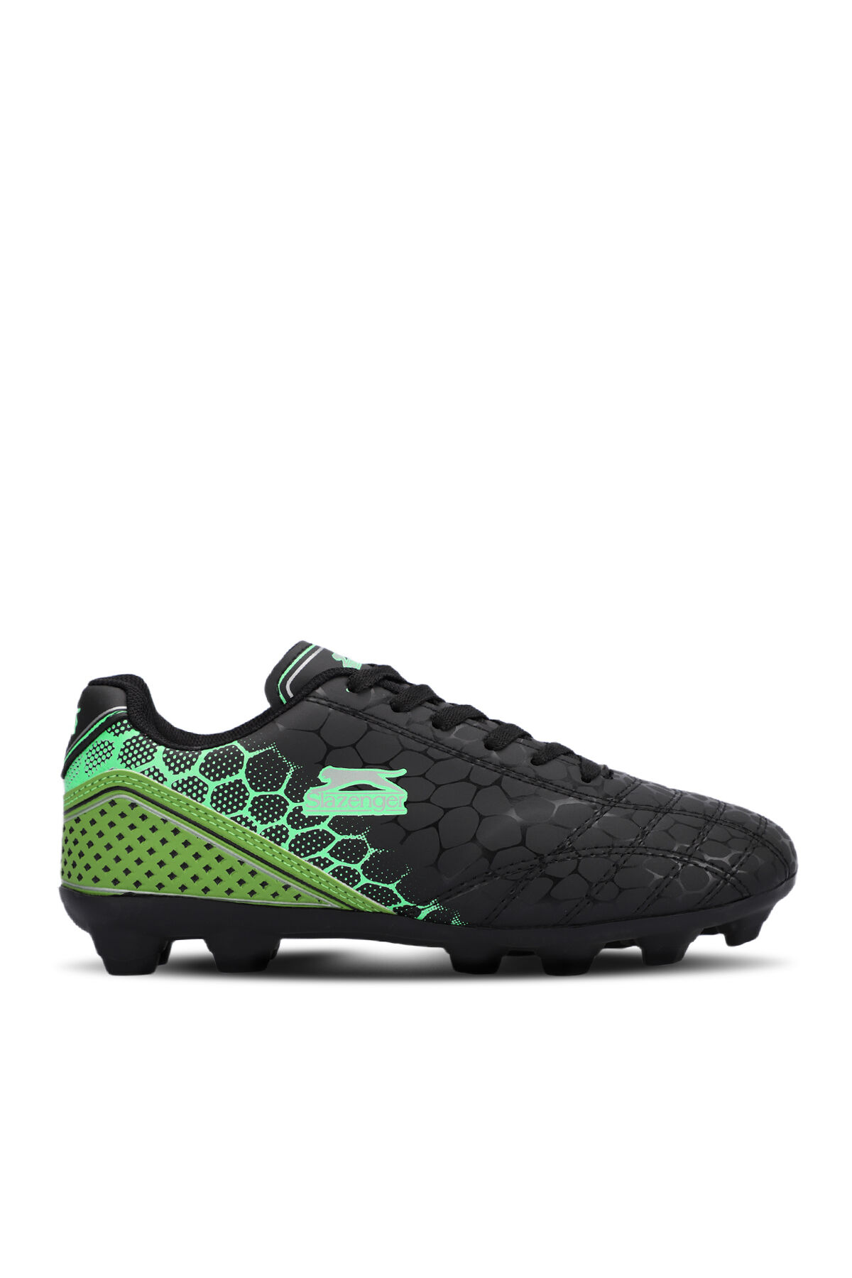 Slazenger DANGER I KRP Erkek Çocuk Krampon Siyah / Yeşil Futbol Ayakkabısı