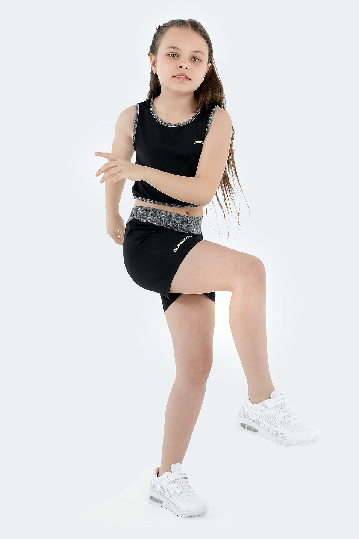 Slazenger DESTA IN Kız Çocuk  Siyah Alt Üst Takım