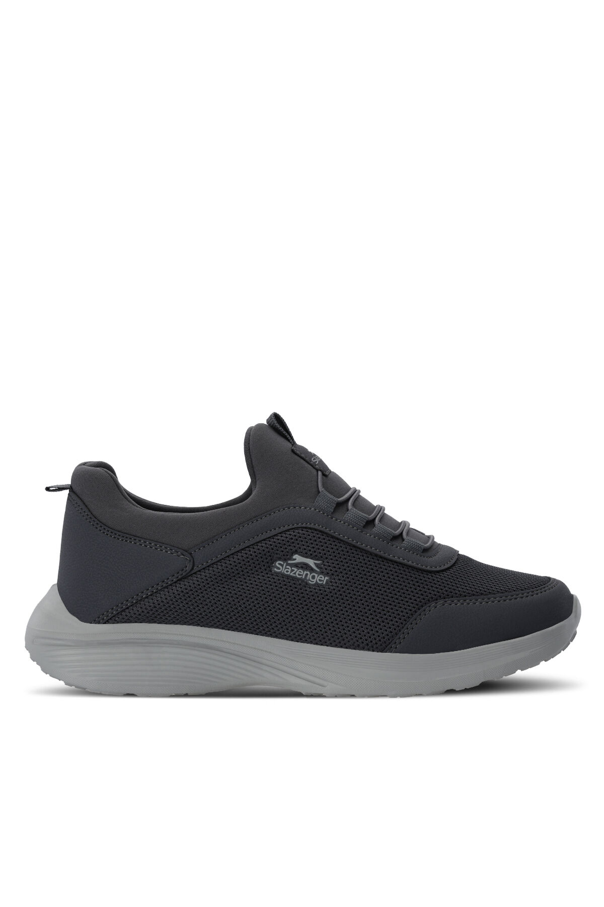 Slazenger EBONY I Erkek  Koyu Gri Koşu & Yürüyüş Spor Ayakkabısı