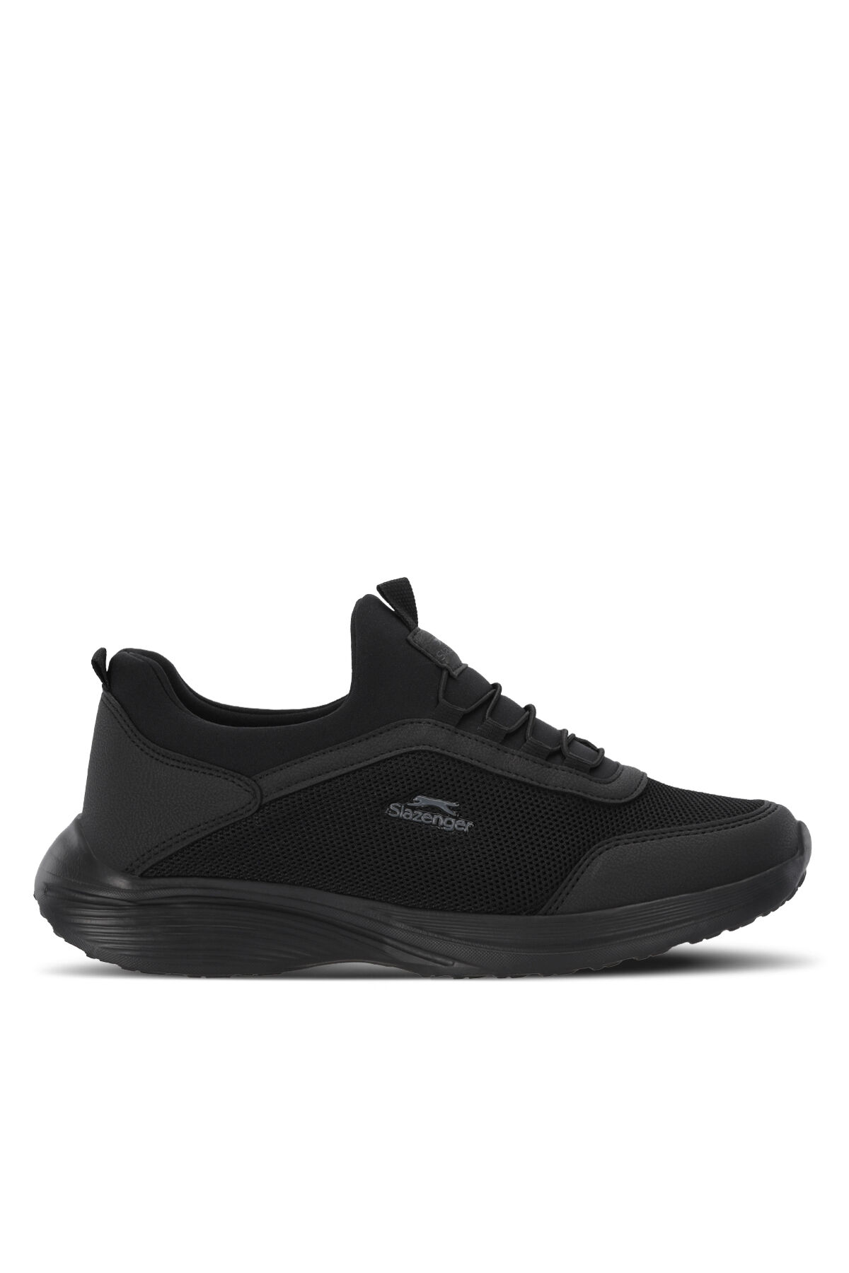 Slazenger EBONY I Erkek  Siyah / Siyah Koşu & Yürüyüş Spor Ayakkabısı