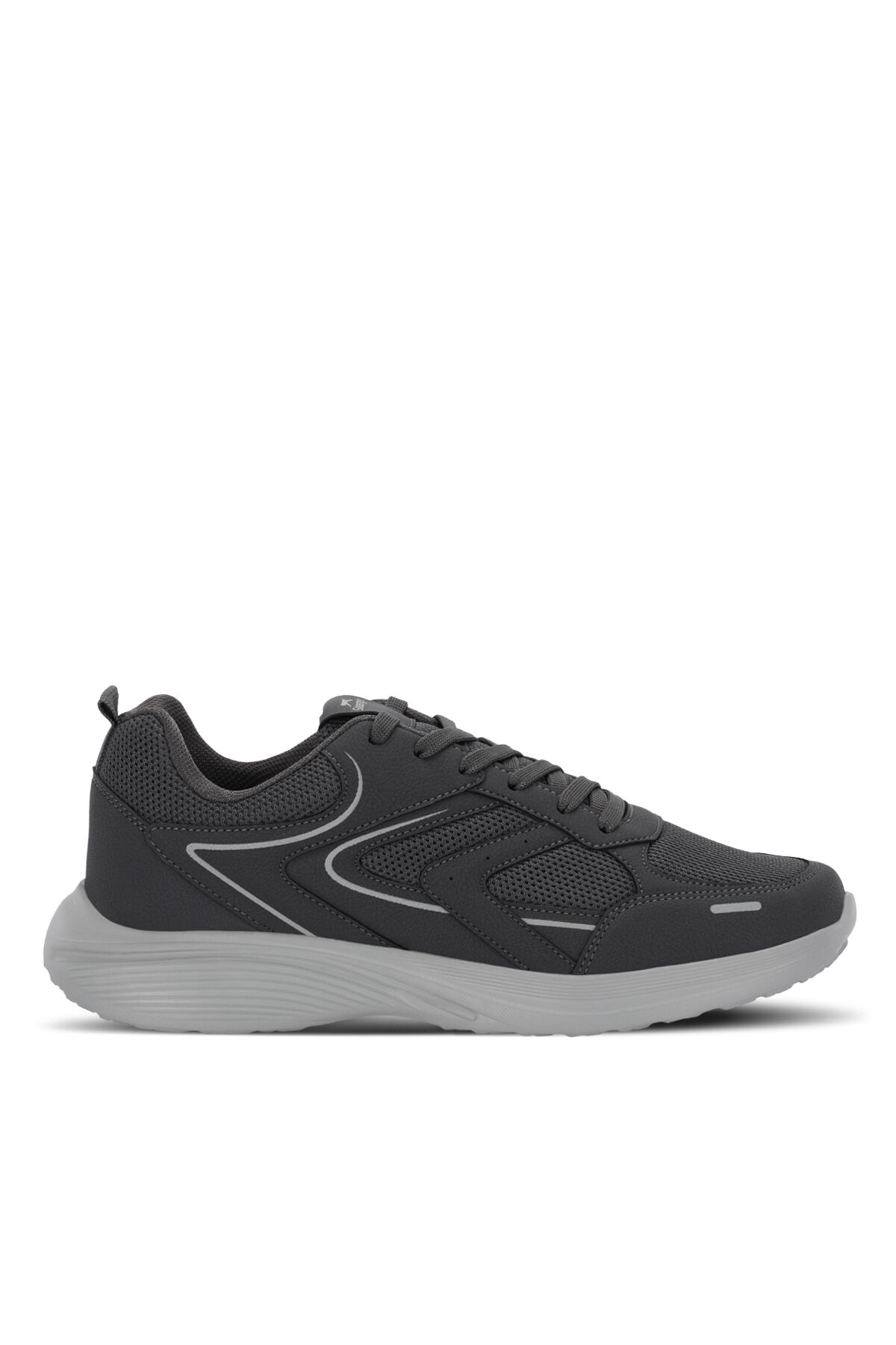 Slazenger ECHOMAX I Erkek  Koyu Gri Koşu & Yürüyüş Spor Ayakkabısı