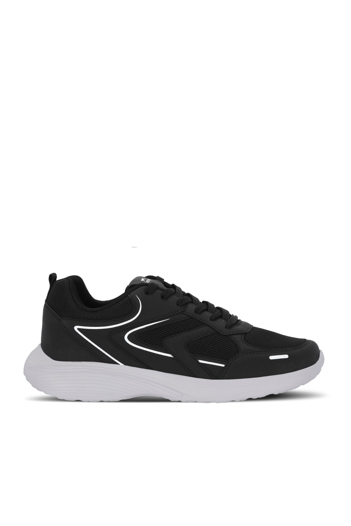 Slazenger ECHOMAX I Kadın  Siyah / Beyaz Koşu & Yürüyüş Spor Ayakkabısı