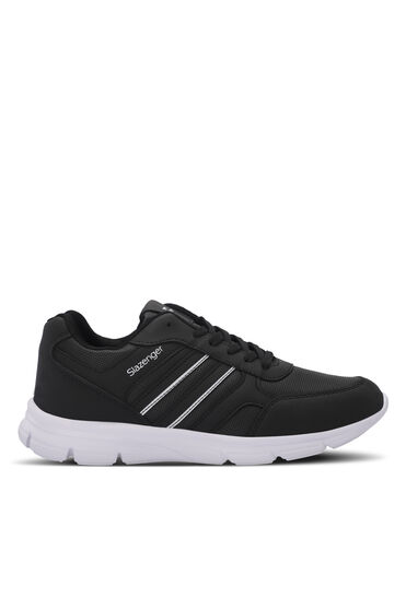 Slazenger ECKHARD I Erkek Siyah / Beyaz Koşu & Yürüyüş Spor Ayakkabısı - Slazenger 1 Alana 1 Bedava