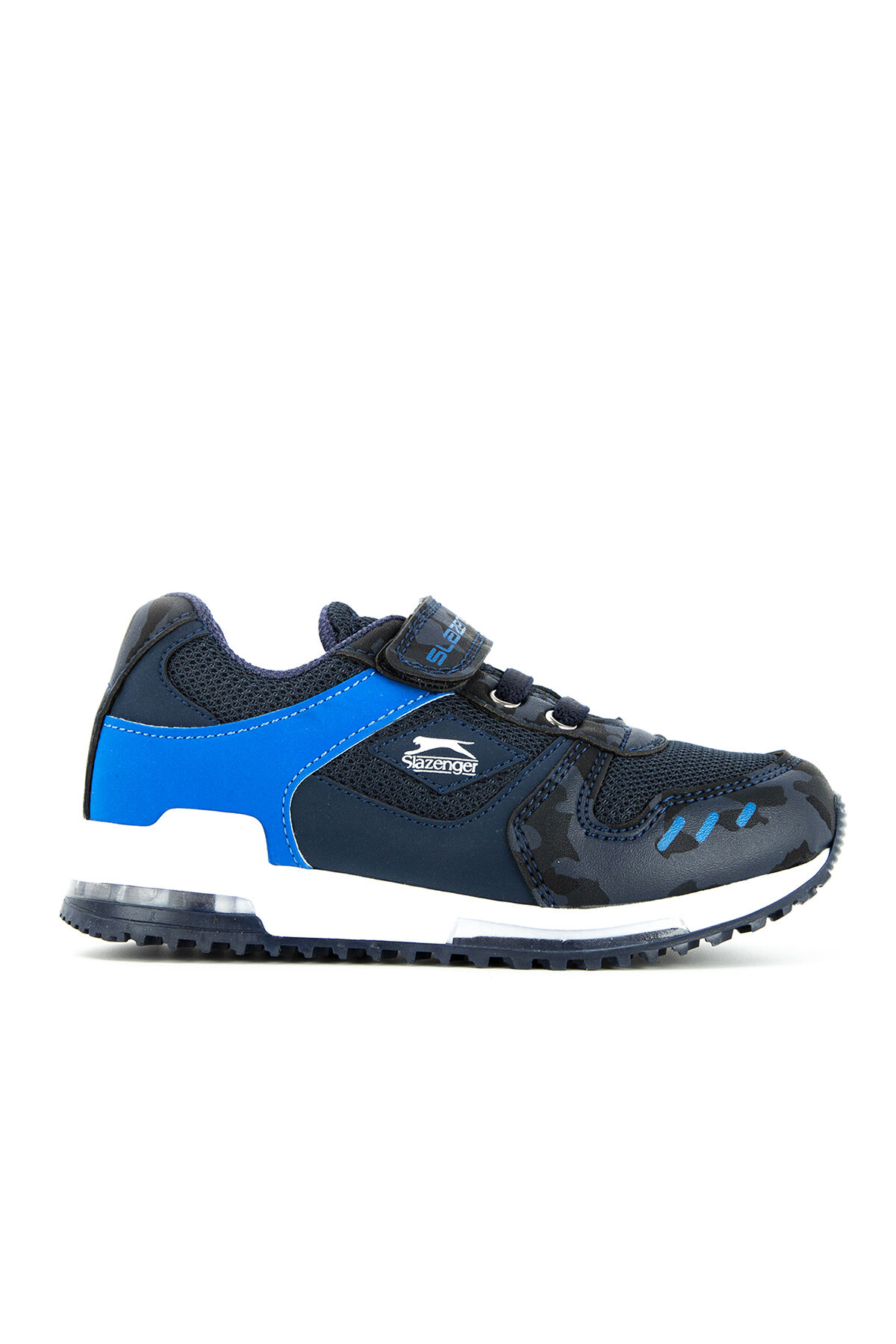 Slazenger EDMOND KTN Erkek Çocuk Cırt Cırtlı Lacivert Kamuflaj Sneaker