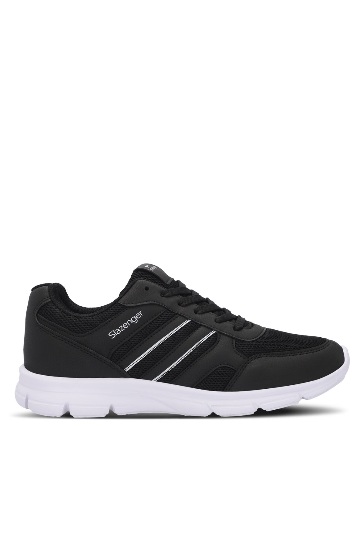 Slazenger EFRAT Erkek  Siyah / Beyaz Koşu & Yürüyüş Spor Ayakkabısı