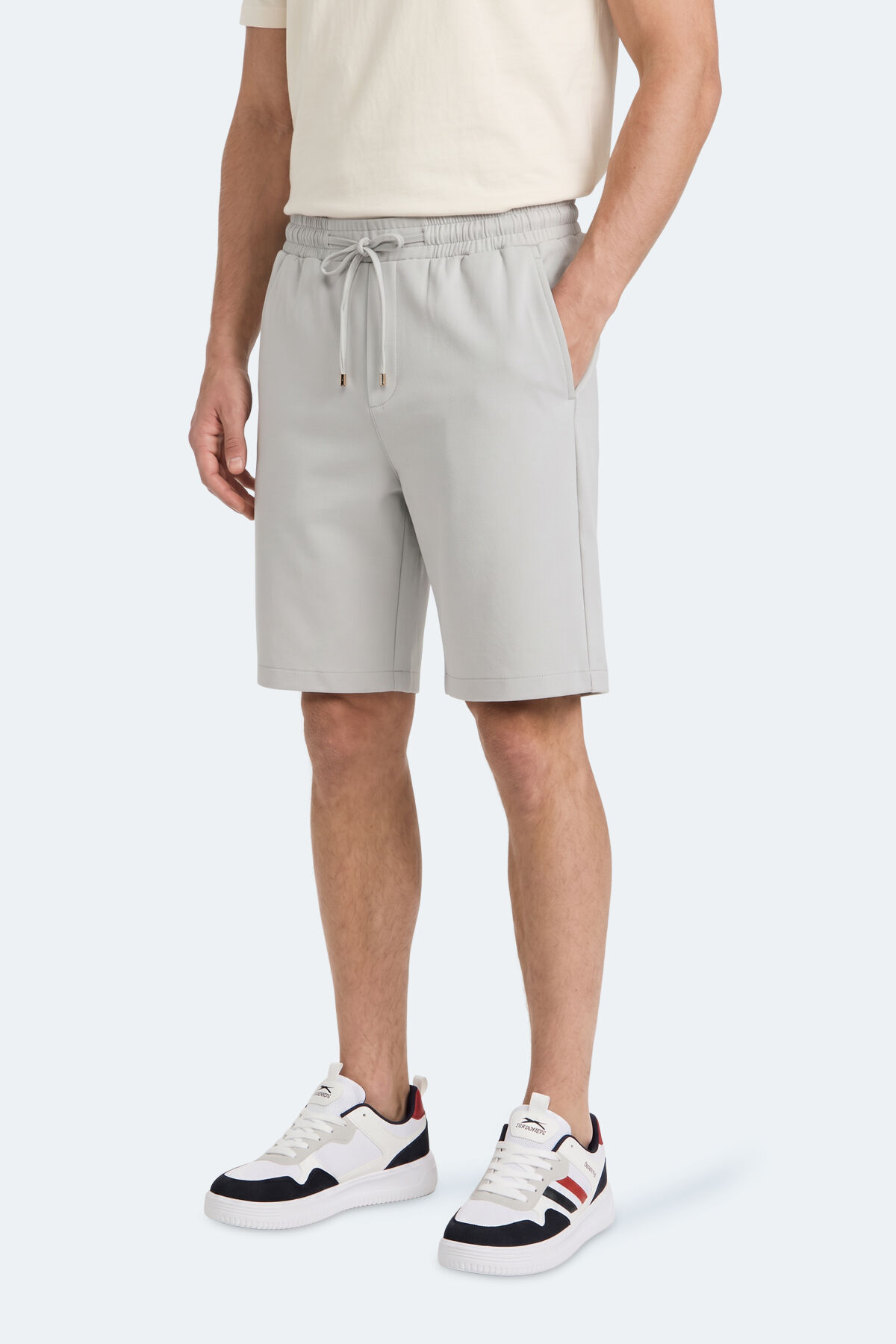 Slazenger ENDURO Erkek  Gri Şort