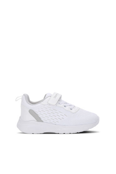 Slazenger Flarex Cırt Cırtlı Beyaz gri