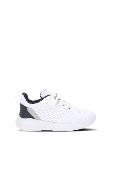 Slazenger Flarex Cırt Cırtlı Beyaz lacivert